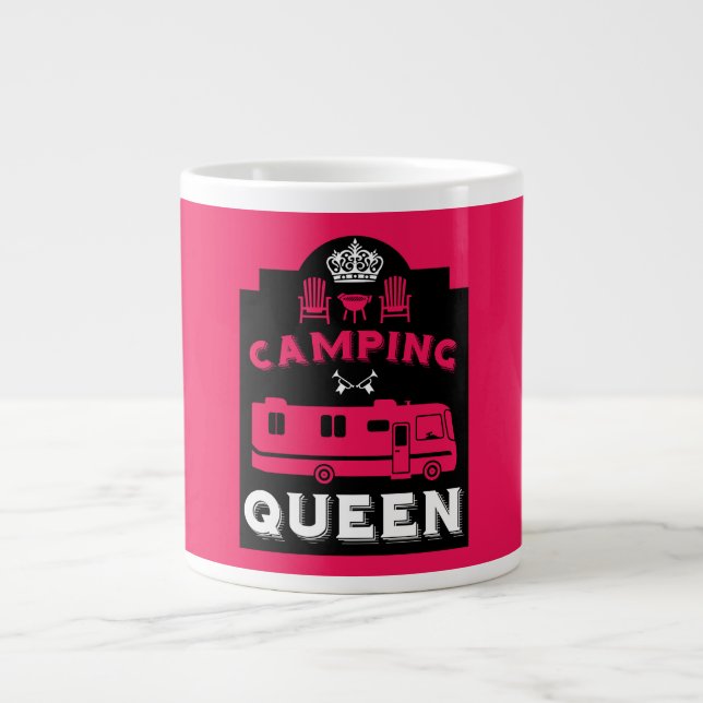 Grande Tasse RV Camping Queen USA (Devant)