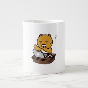 Grande Tasse Ryan café travailleur acharné