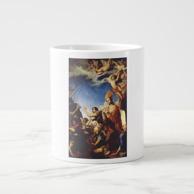 Grande Tasse Saint Janvier, évêque de Bénévent - Beaux-arts (Devant)
