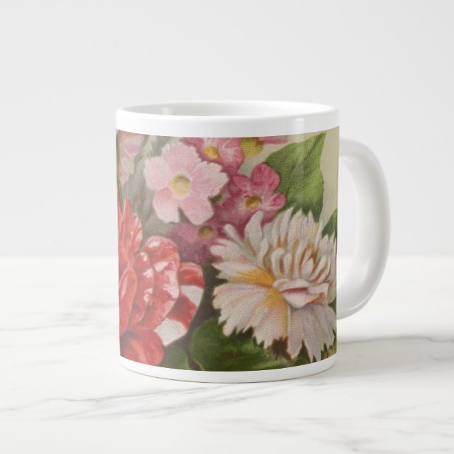 Grande Tasse Saint-Valentin antique, L. Prang & Co., 1882  (Devant droit)