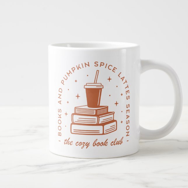 Grande Tasse Saison d'épices des livres et des Citrouilles (Droite)