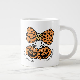 Grande Tasse Saison Éffrayante de Retro Coquette