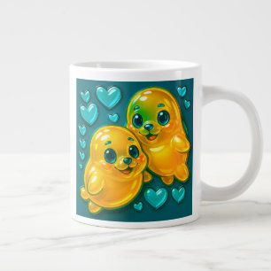 Grande Tasse Salut les phoques