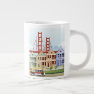 Grande Tasse San Francisco Les Dames Peintes