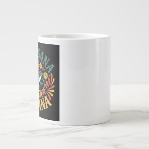 Grande Tasse Sana Sana Colita De Rana Traditionnel Floral Mexic