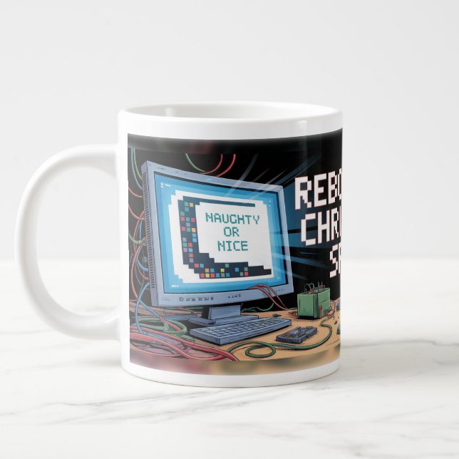 Grande Tasse Santa Tech Support (Gauche)