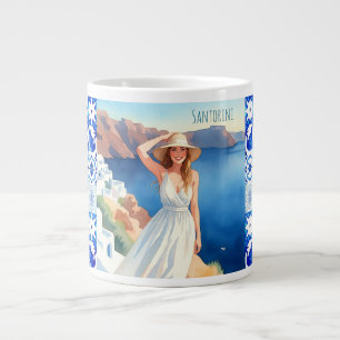 Grande Tasse Santorin, destination de rêve pour les femmes
