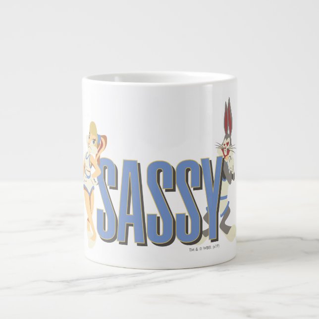 Grande Tasse "Sassy" Lola Bunny & BUGS BUNNY™ (Devant)