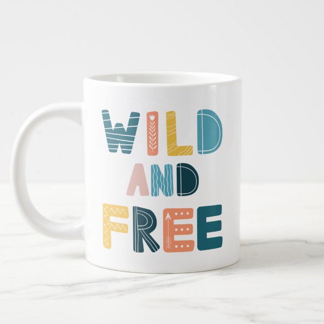 Grande Tasse Sauvage et libre (Gauche)
