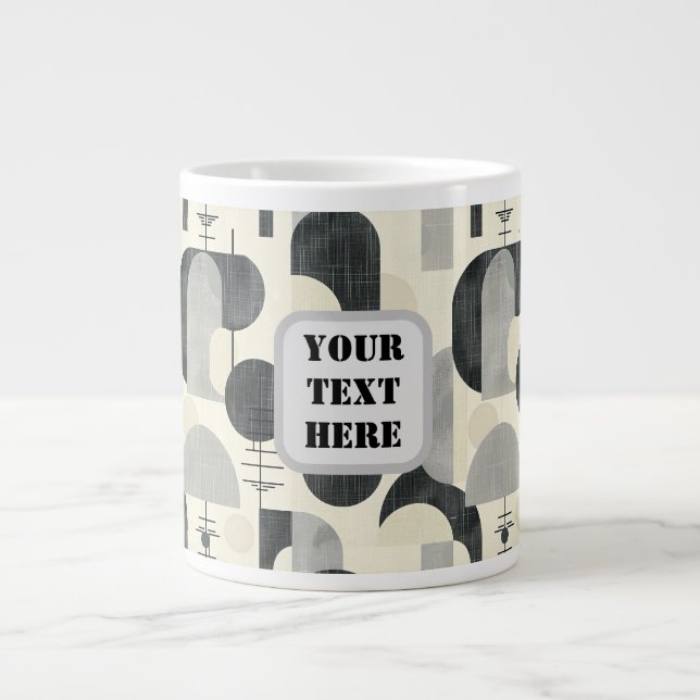 Grande Tasse Scandi Motif No 2 | (Devant)