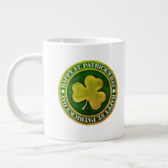 Grande Tasse Sceau de la Saint Patrick (Gauche)