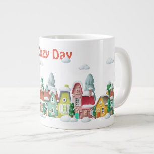Grande Tasse Scène hivernale