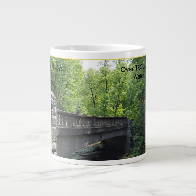 GRANDE TASSE SCÉNERGIE DE PONT AVEC TEXTE (Devant)