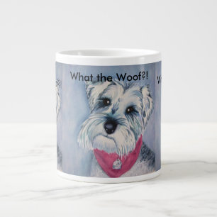 GRANDE TASSE SCHNAUZER GRIS MINIATURE