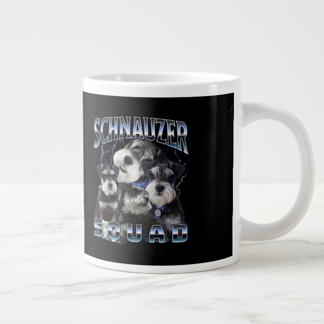Grande Tasse Schnauzer Squad - Bootleg Rap Style (Droite)
