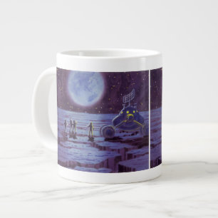 Grande Tasse Science-fiction vintage Rover terrestre Aliens sur