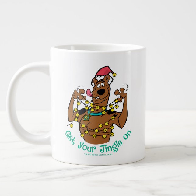 Grande Tasse Scooby-Doo "Accrochez-vous à votre Jingle" (Gauche)