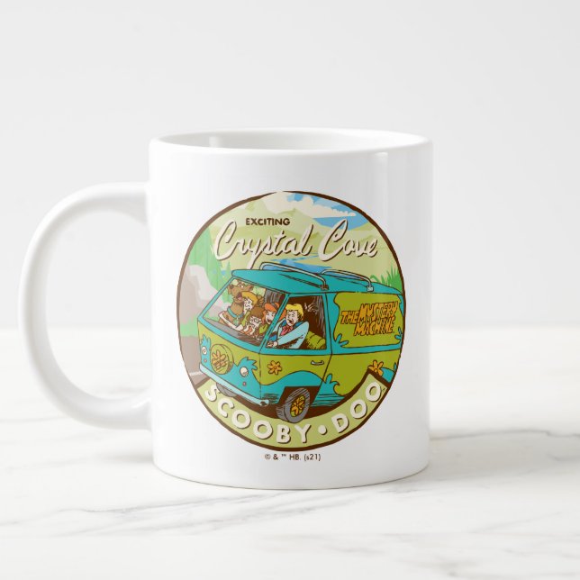 Grande Tasse Scooby-Doo | Gang Traversant "Crystal Cove" (Gauche)