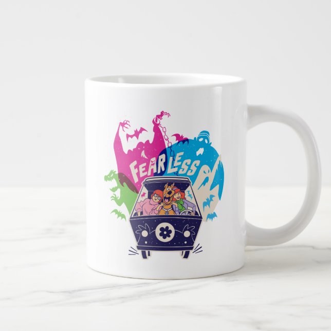 Grande Tasse Scooby-Doo | La Machine Mystérieuse Sans Peur (Droite)