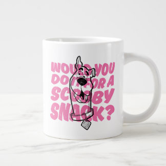 Grande Tasse Scooby-Doo |Le Feriez-Vous Pour Un Snack Scooby ?