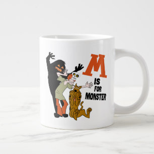 Grande Tasse Scooby-Doo   M est pour Monster