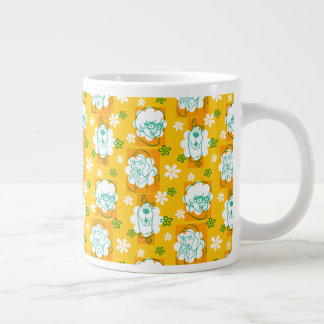 Grande Tasse Scooby-Doo | Modèle floral de caractère