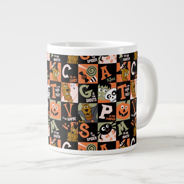 Grande Tasse Scooby-Doo | Motif Halloween (Devant droit)