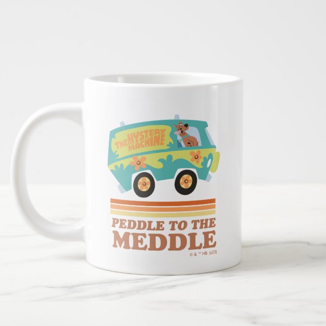 Grande Tasse Scooby-Doo Mystery Machine "Peddle to the Meddle" (Gauche)