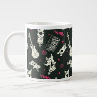 Grande Tasse Scooby Doo Punk Guitare et Motif Amp
