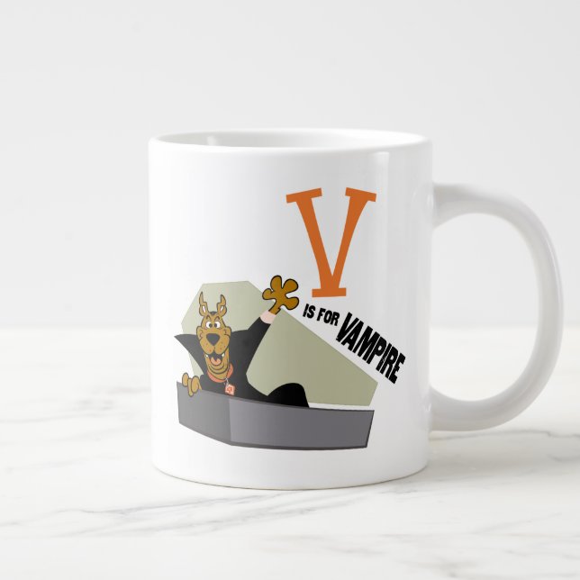 Grande Tasse Scooby-Doo | V est pour Vampire (Droite)