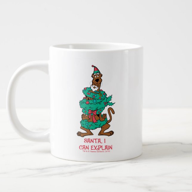 Grande Tasse Scooby-Doo Wrapped in Wreaths (Gauche)