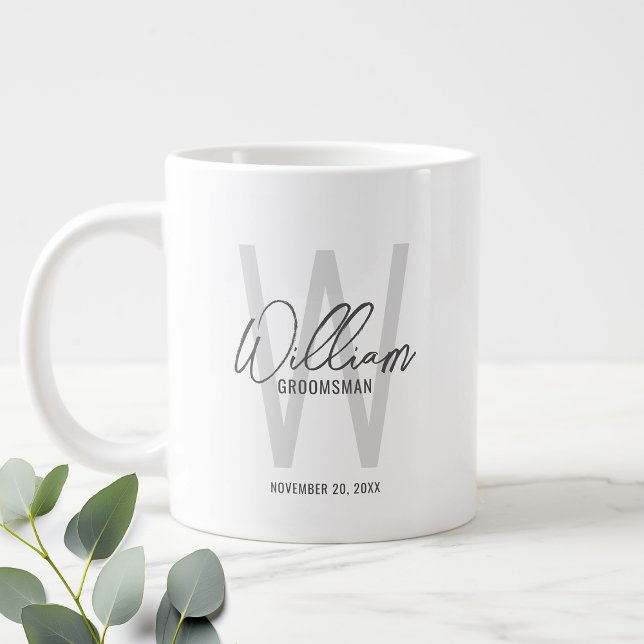 Grande Tasse Script moderne Salons personnalisés (Créateur téléchargé)