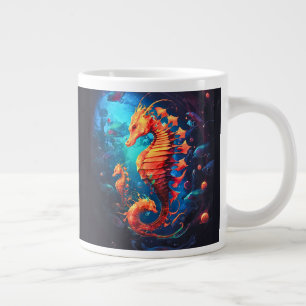 Grande Tasse Seahorse Dreams, Surreal autrement Vie marine