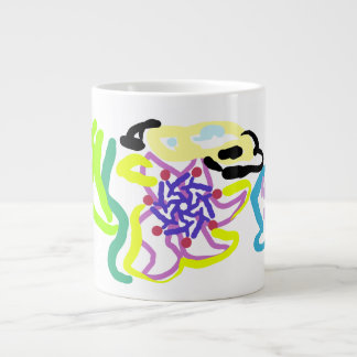 Grande Tasse Seashell and starfish