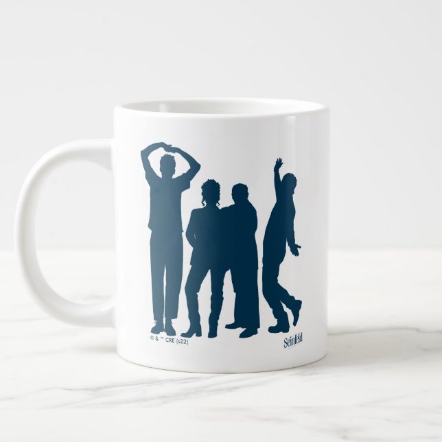 Grande Tasse Seinfeld | Graphique de silhouette de groupe (Gauche)