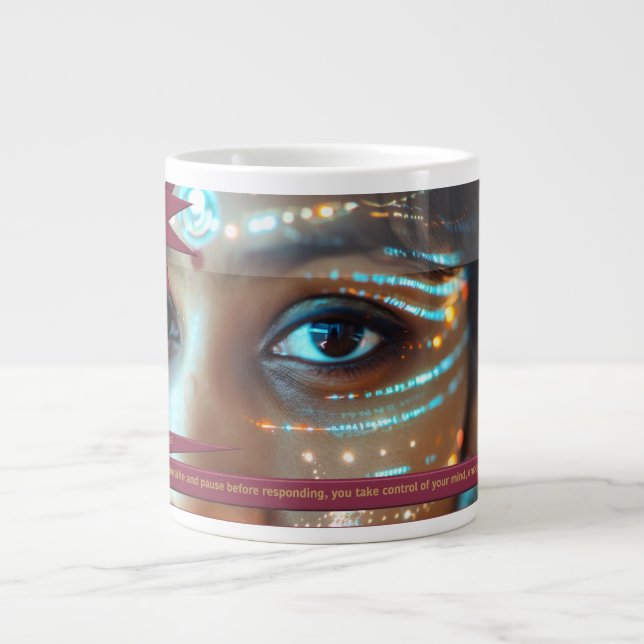 Grande Tasse "Self-Control Is YOUR SuperPower" (Devant)