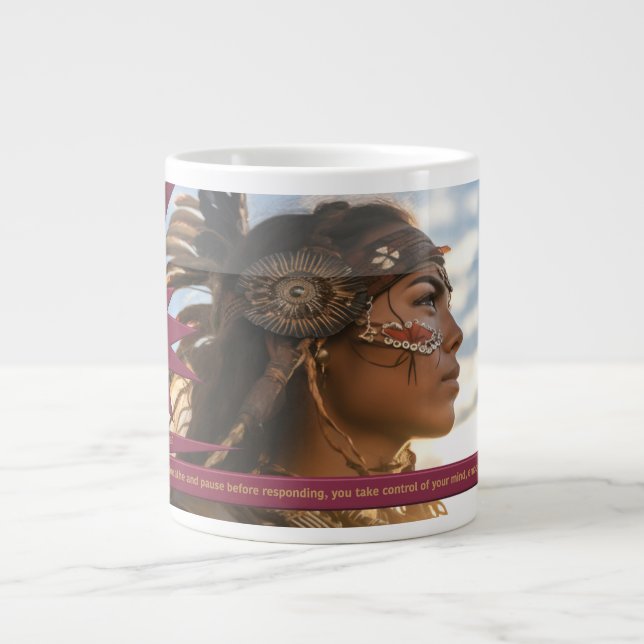 Grande Tasse "Self-Control Is YOUR SuperPower" (Devant)