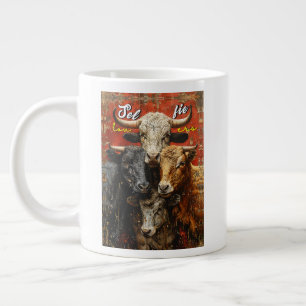 Grande Tasse Selfie Lovers Vaches