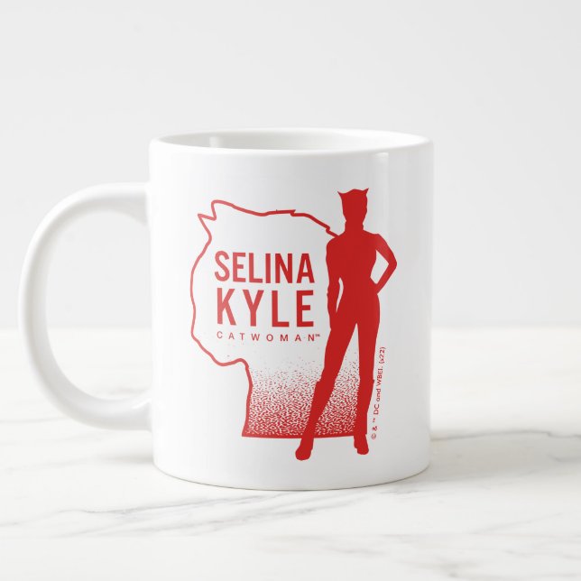 Grande Tasse Selina Kyle Catwoman - logo (Gauche)