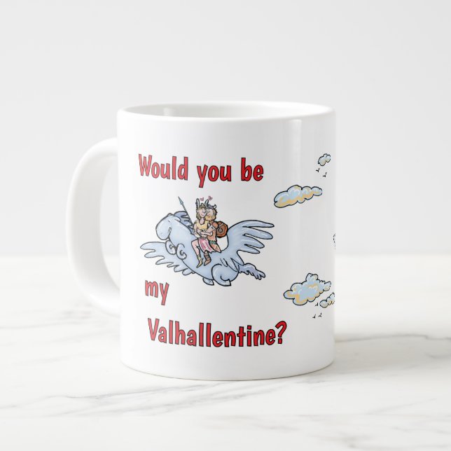 Grande Tasse Seriez-vous mon Valhallentine ? (Devant gauche)