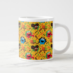 Grande Tasse Sesame Street Kwanzaa Motif