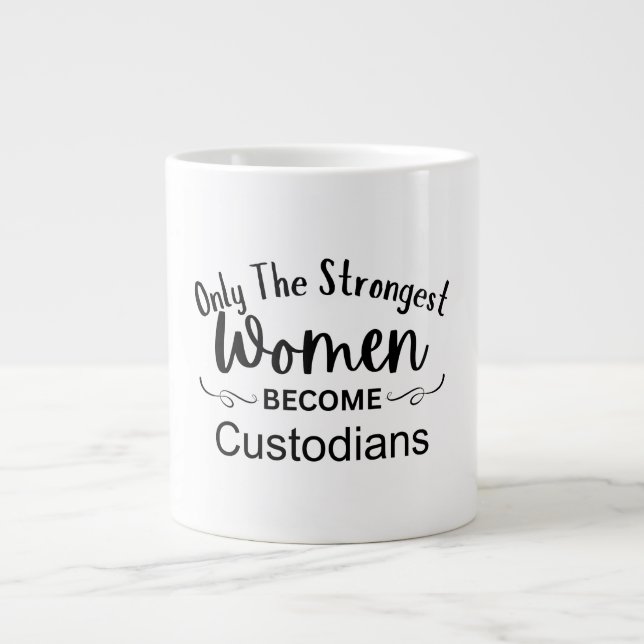 Grande Tasse Seules les femmes les plus fortes deviennent conci (Devant)