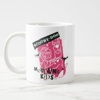 Grande Tasse Shaggy and Scooby Doo Meddling Kids Punk Outline