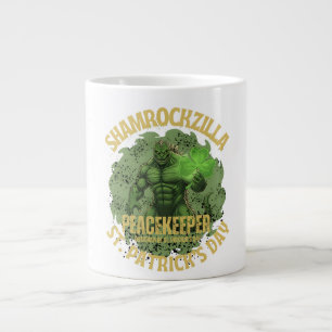 Grande Tasse Shamrockzilla Peacekeeper : Kaiju de la Saint-Patr