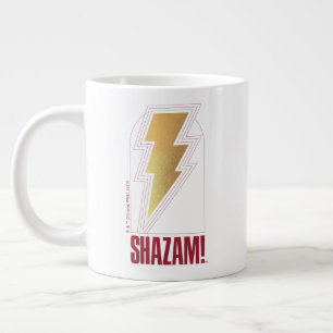Grande Tasse SHAZAM ! Furie des dieux   Insigne de boulon de fo