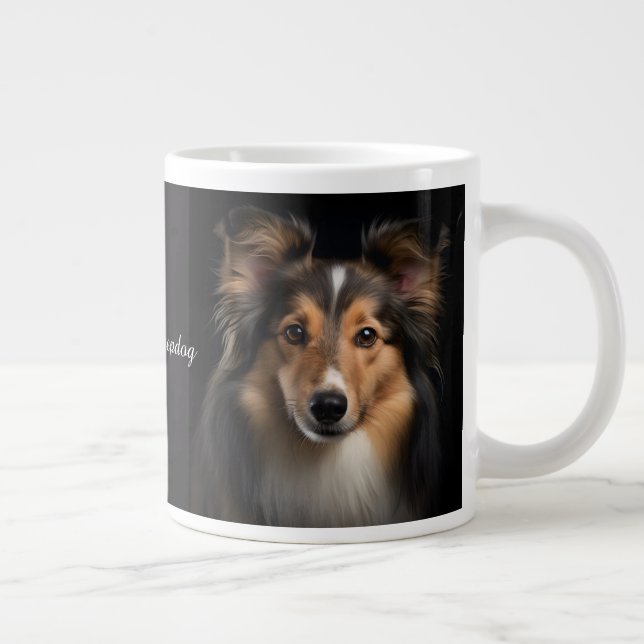 Grande Tasse Shetland Sheepdog (Droite)