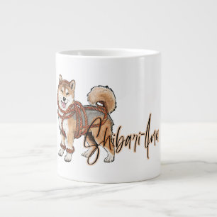 Grande Tasse Shibari shiba inu cadeau pour ropelover
