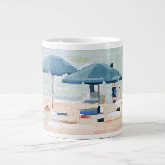 Grande Tasse Si c'est les plages (Devant)