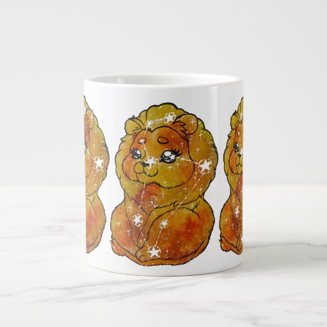 Grande Tasse Signe du zodiaque Lion (Devant)