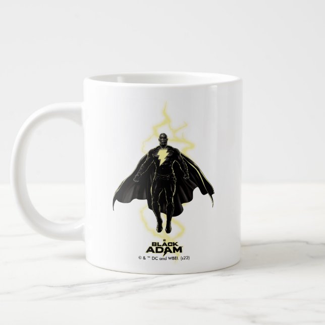 Grande Tasse Silhouette noire Adam Lightning (Gauche)